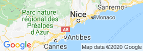 Saint Laurent Du Var map